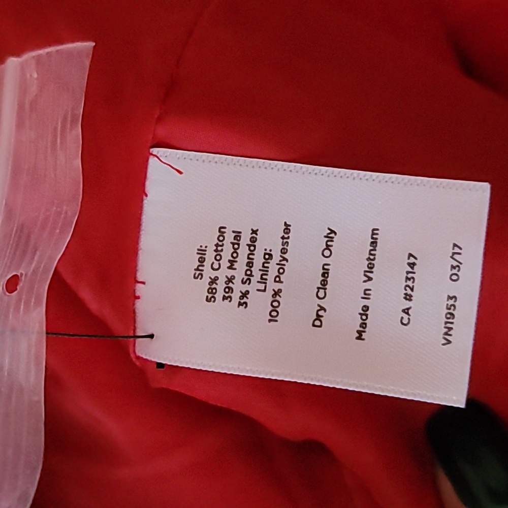 Talbots Red Jacket - Picture 9 of 9